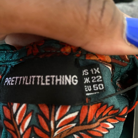 Emerald printed cross cross dress - Picture 8 of 8